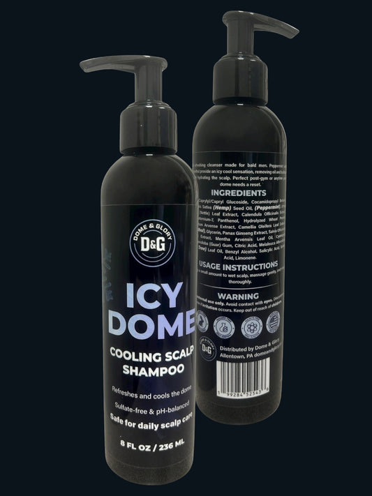Icy Dome - Cooling Shampoo for Bald Men